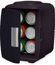 Auronic Mini Fridge - 4 Litres - Maquillage et Beauté Soins - 100/240V / 12V Car Plug - Noir