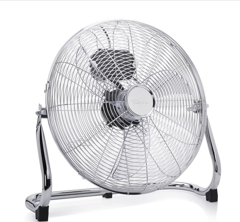 Ventilateur de boîte métallique Tristar PD-3897 40 cm - Argent métallisé - 3 vitesses