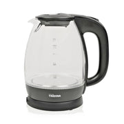 Bouilloire électrique Tristar WK-3405 en verre - 1,7 litre - 2 200 W - Plaque chauffante en acier inoxydable - Éclairage LED