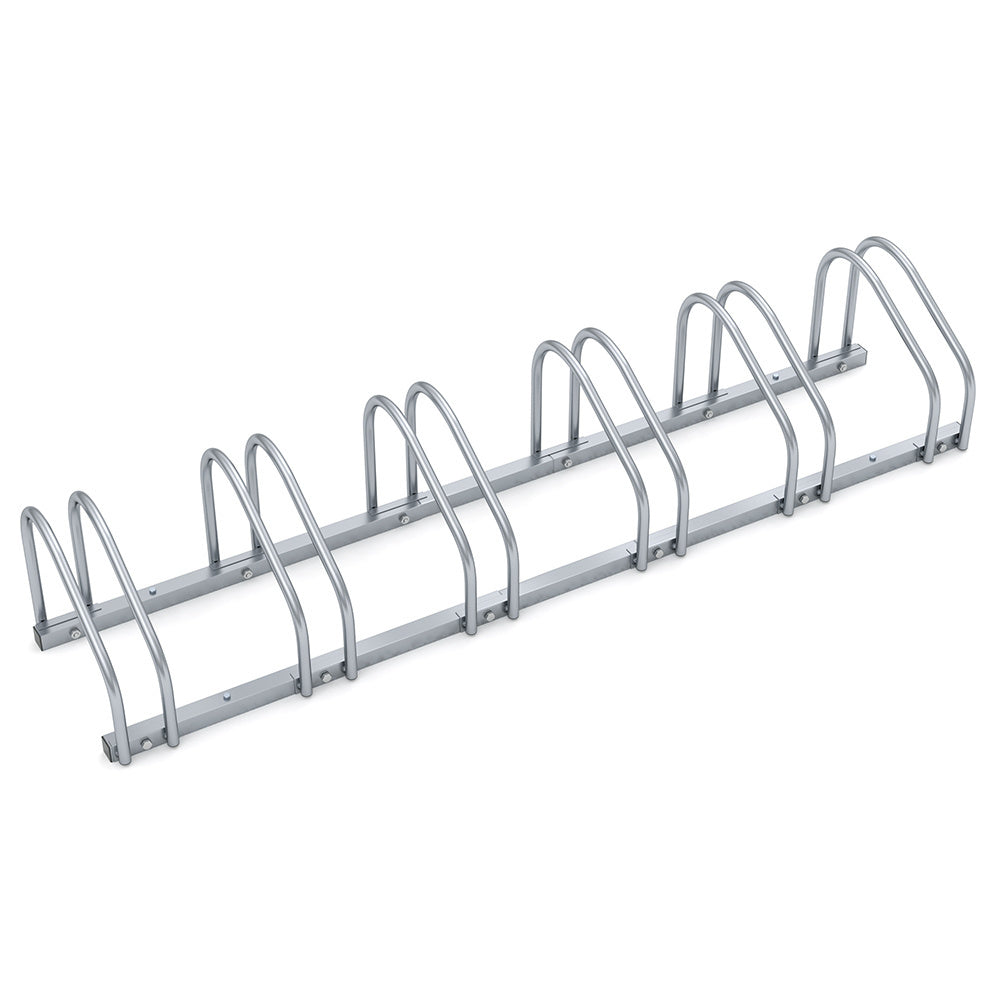 Monza Porte-vélos - Rangement des vélos - pour 6 vélos - 160x32x27 cm - Porte-vélos en métal