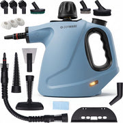 Joyware® Nettoyeur vapeur 18-en-1 S2 – Nettoyeur vapeur à main avec Steam Lock – Nettoyeur de tapis et détachant pour canapés, salles de bains et tissus d'ameublement – Nettoyeur vapeur – 1 050 W – 450 ml