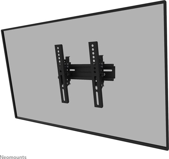 Support mural pour téléviseur Neomounts WL35-350BL12 - inclinable - 24-55 pouces - verrouillable (cadenas non fourni) - noir
