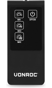 VONROC Télécommande pour PH512AC chauffage Vesuvio 2000W