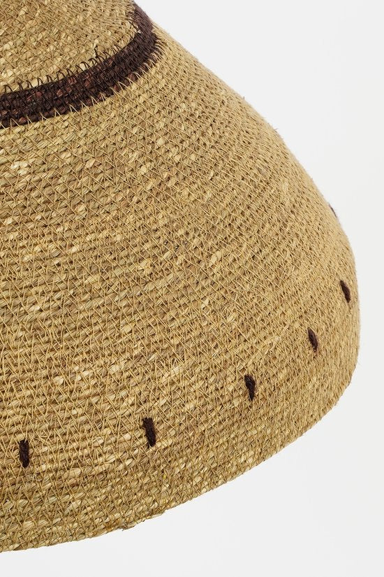 Suspension Joulz de Mica Decorations - H 22 x Ø 41 cm - Jute - Marron clair