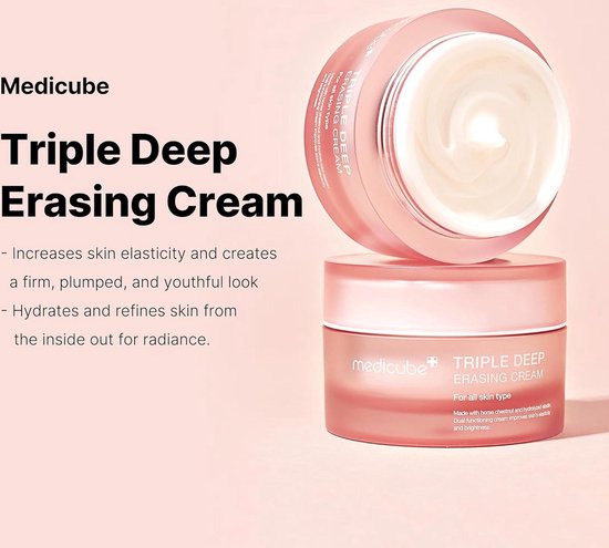 Medicube - Crème Triple Collagène 4.0 - Tous types de peau - 50 ml - Soins de la peau coréens