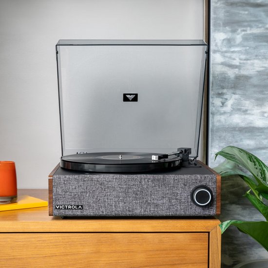 Tourne-disque VICTROLA Eastwood LP en noyer