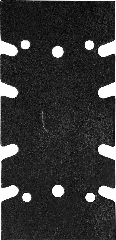 VONROC Plateau d'appui - 92x187mm - Pour ponceuse OS501AC - Avec bande velcro