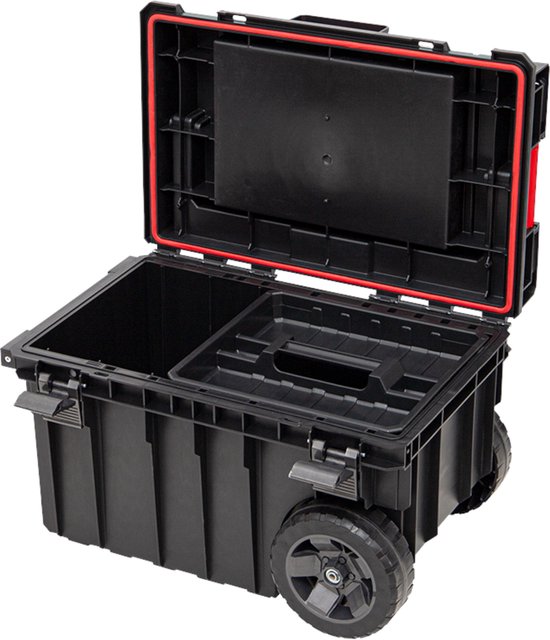 Qbrick System ONE - Mallette à outils - 605 x 405 x 345 mm, 44 L - Noir & Rouge