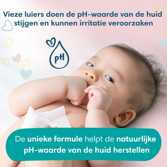 Lingettes Pampers Sensitive - 2 en 1 : Nettoyage en douceur et protection - 0 % de plastique dans les lingettes - 24 paquets de 52 lingettes = 1 248 lingettes pour bébé
