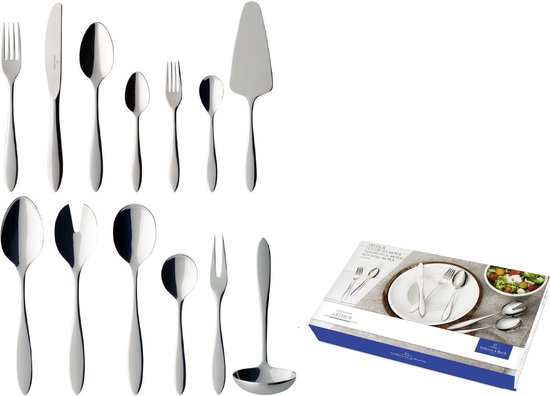 Villeroy & Boch Arthur set de couverts - 68 pièces - acier inoxydable