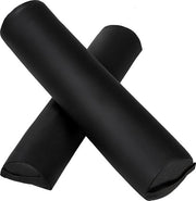 tectake - coussins de massage - set de rouleaux de support - couleur noir - 404370
