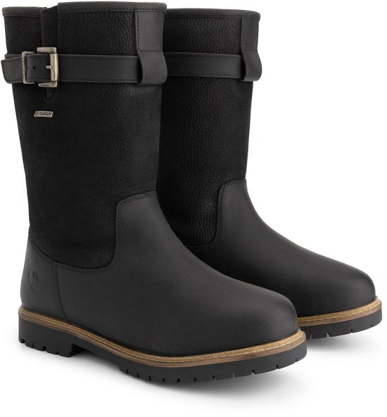 Travelin' Frostad pour homme - Bottes de plein air - Doublées de laine - Noir