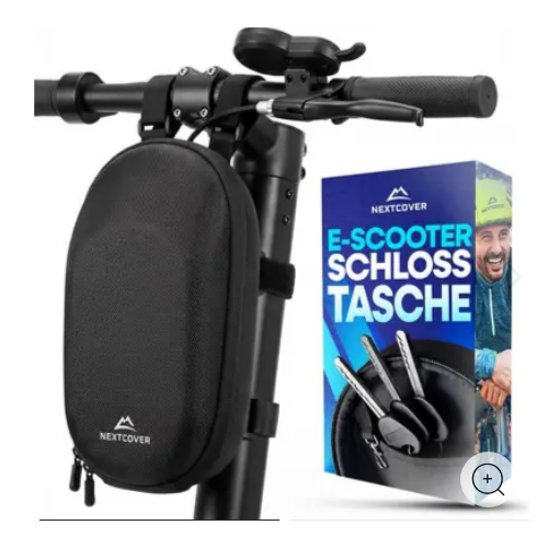 Antivol Nextcover pour trottinette électrique - Antivol à chaîne - 90 cm - Steel-Secure - 3 clés