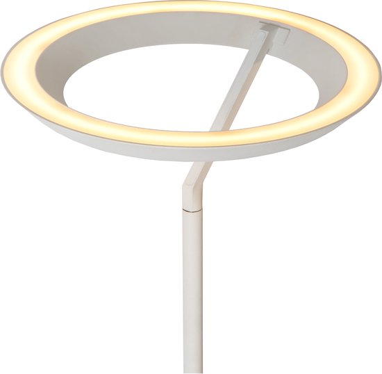 Lucide CELESTE - Lampadaire - Ø 28 cm - LED à intensité variable - 1x21 W 2700 K - Blanc