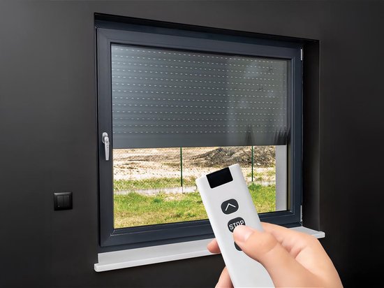 HeySmart Module wifi intelligent pour volets avec télécommande, compatible avec l'appli pour la télécommande, fonction minuterie, encastré 503 ou rail DIN, facile à installer.