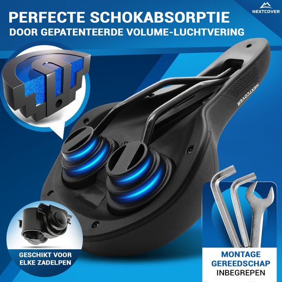 NEXTCOVER® Selle de vélo de randonnée avec mousse à mémoire de forme 3.0 - L'originale