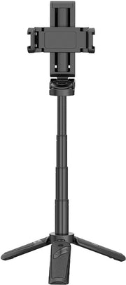 Trépied selfie stick de poche Ulanzi JJ02 pour smartphone - Avec télécommande Bluetooth - Format compact, tient dans la poche - Hauteur maximale : 40 cm - Noir