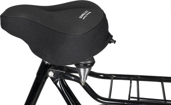 Housse de selle Dunlop - Mousse à mémoire de forme - Noir