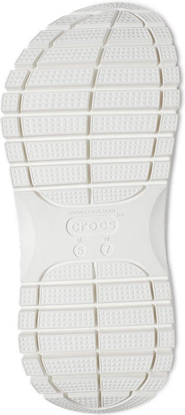 Sabots Crocs Classic Mega Crush blancs, pointures EU 39-40, pour homme