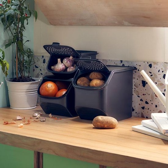 Mediashop 37194 Boîte de rangement Autre récipient 8,3 l Noir 1 pièce(s)