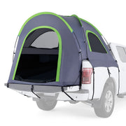 Tente arrière pour pick-up Coast - pour 4 personnes - housse de pluie amovible - verte et grise