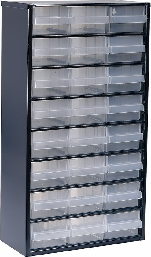 Raaco - Armoire à tiroirs en métal - 24 tiroirs