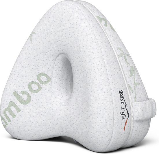 Best Life Coussin de genou pour les dormeurs latéraux - Coussin de jambe Orthopédique