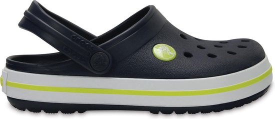 Chaussures Crocs sans lacets - Pointure 20/21 - Unisexe - bleu foncé/blanc/jaune