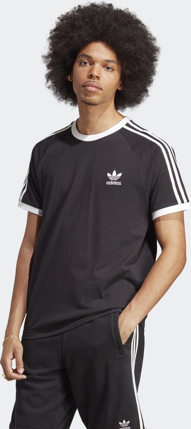 T-shirt adidas Originals Adicolor Classics 3-Stripes - Homme - Noir - M