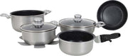 Batterie de cuisine Gimex - Induction - Argent - 8 pièces