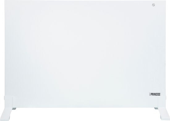 Panneau infrarouge – Radiateur électrique Princess 540 W - 60 x 90 cm - Radiateur infrarouge - Panneau chauffant infrarouge 348254 - Smart - Wi-Fi - avec application - Autonome/Montage mural - Économe en énergie - Panneau infrarouge mobile – Blanc - Sans