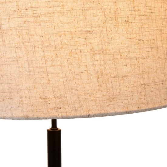 Lucide MAYA - Lampadaire - Ø 45 cm - 1xE27 - Beige - Japandi