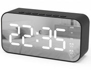 Radio-réveil Nuvance - Radio-réveil numérique pour chambre à coucher - Radio-réveil - 2 alarmes - Fonction de gradation - Réveils numériques - Radio-réveil