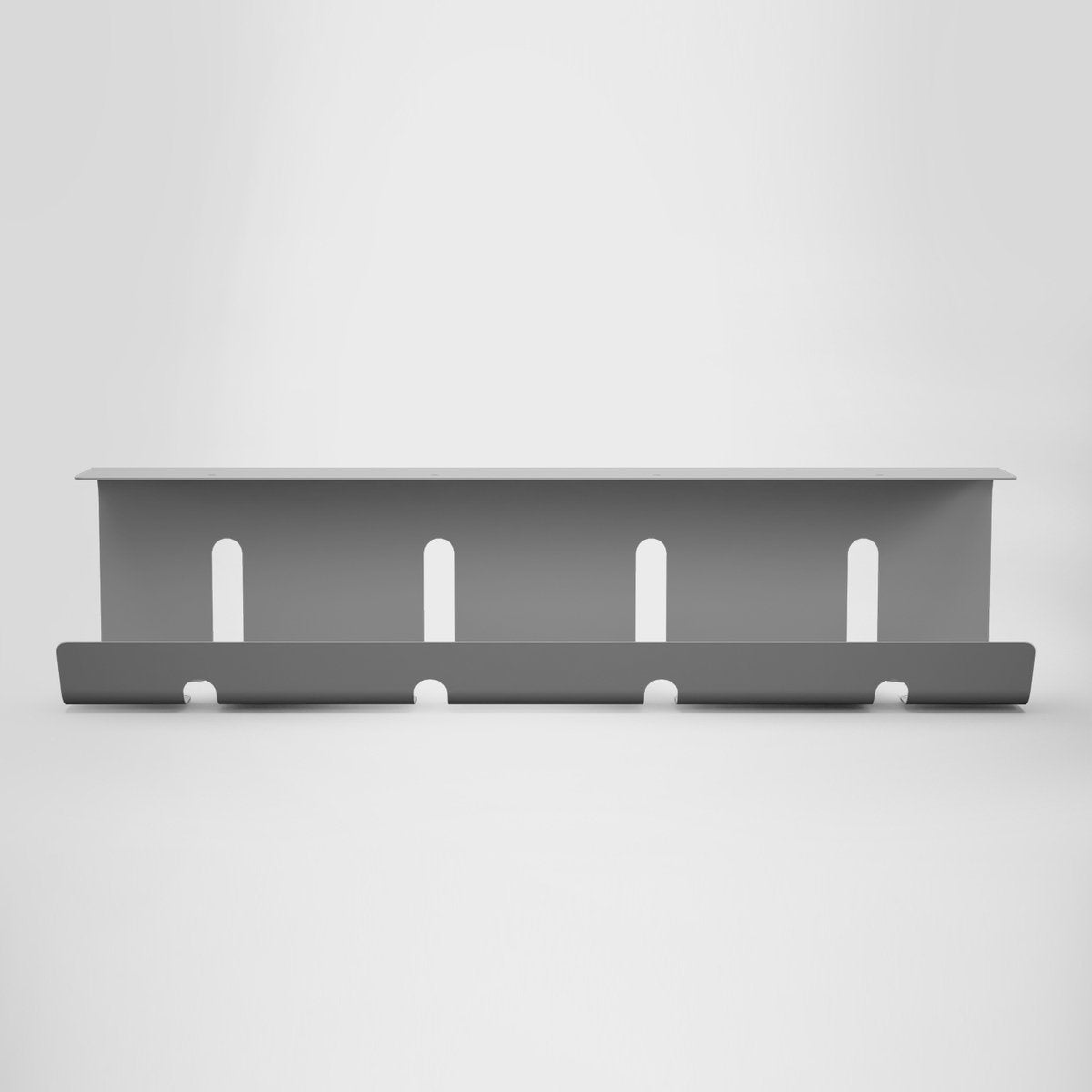 Stilemo Kabelgoot Bureau - Kabelhouder 43 CM - Kabel Organizer 5 KG Draagkracht - Grijs