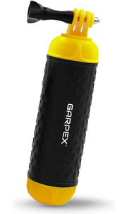 Garpex® Floating Handgrip - Trépied flottant - Universel - Convient à toutes les caméras d'action - Selfie Stick - Comprend une dragonne réglable et une vis papillon