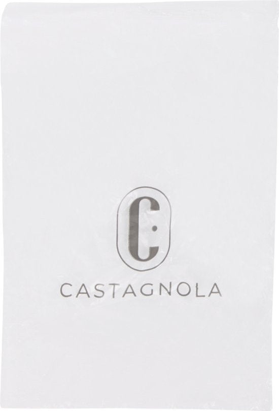 Sous-verres en simili cuir Castagnola – Sous-verres pour verres – Sous-verres design avec support – Lot de sous-verres en cuir avec support métallique – Cuir – Lot de 10 – Vert clair – 10 x 10 cm