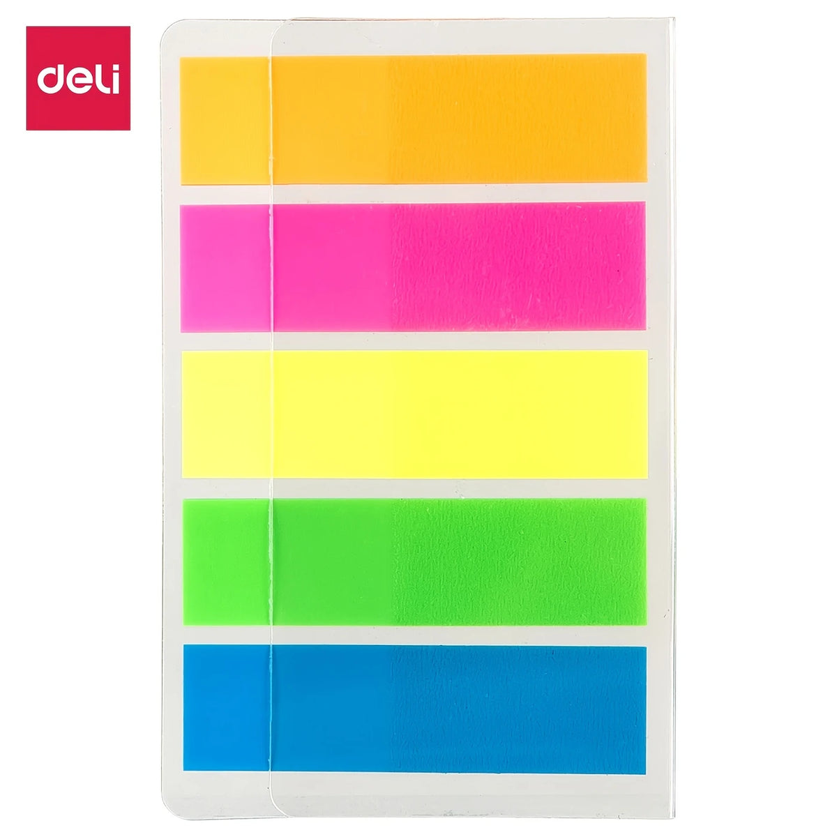 Onglets Deli A104 - Assortis - 44 x 12 mm - 20 x 5 feuilles
