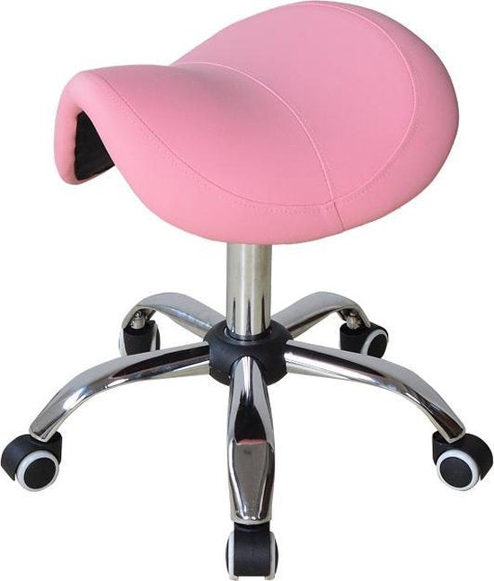 Tabouret de selle ergonomique - tabouret de travail - tabouret de barbier - tabouret - réglable en hauteur