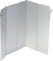 Bo-Camp - Pare-vent de cuisine - Aluminium - 5 pièces
