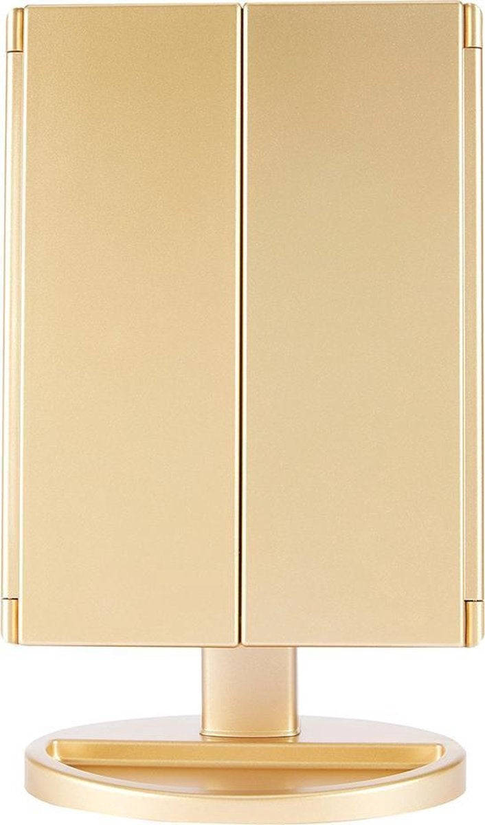 Fuegobird Make Up Mirror with Illumination - Dimmable- Vanity - For Makeup - Incl. 10x Magnification - with Organiser - LED