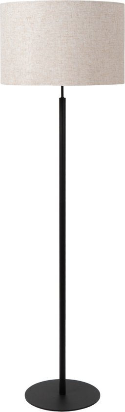 Lucide MAYA - Lampadaire - Ø 45 cm - 1xE27 - Beige - Japandi