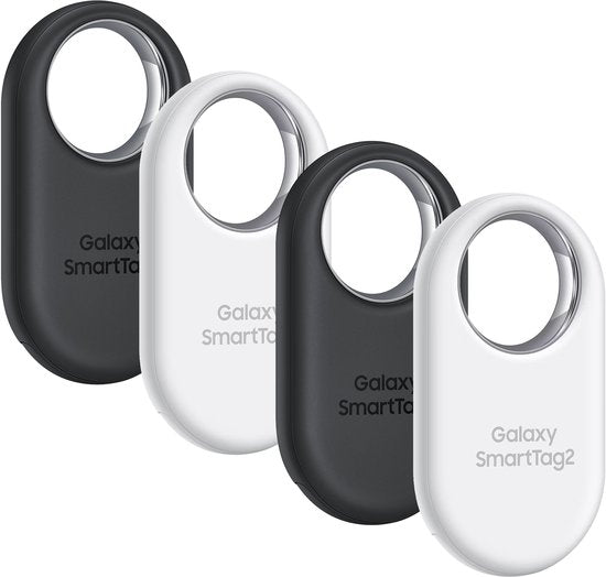 Samsung Galaxy SmartTag 2 (lot de 4) - 2 noirs et 2 blancs
