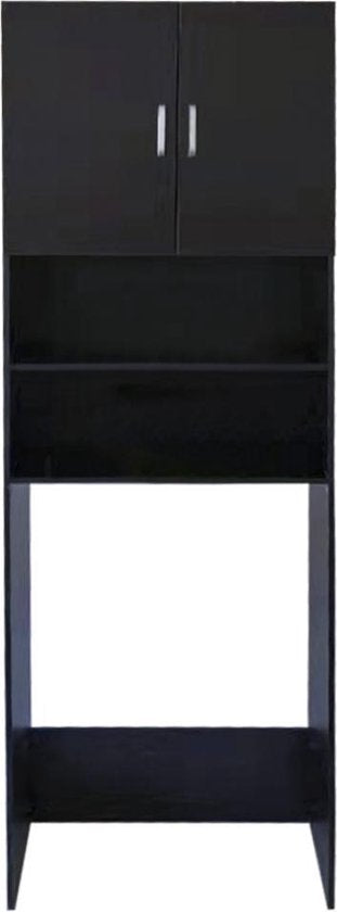 Armoire pour lave-linge - Armoire pour sèche-linge - 190 cm - Noir