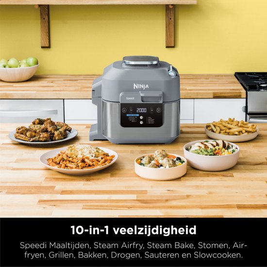 Ninja Speedi Rapid Cooker et Airfryer - Multicuiseur - 10 fonctions de cuisson - 5,7 litres - ON400EU
