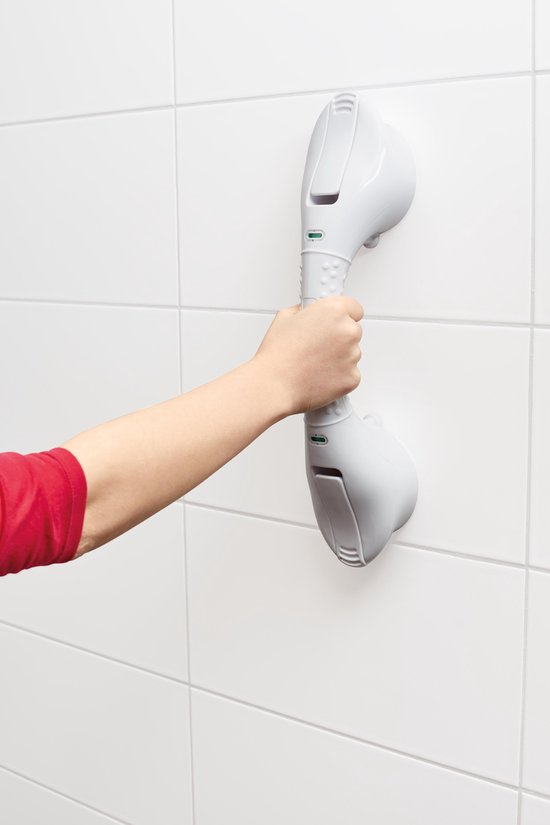 VITILITY Quick Mobile Rail - Barre d'appui murale - Ventouses - Barre d'appui pour toilettes - Barre d'appui murale pour salle de bains - Poignée de douche