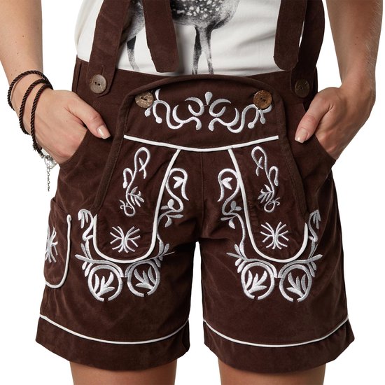 Dressforfun Lederhose Weißensee XL - déguisement costume halloween déguisement carnaval déguisement carnaval déguisement carnaval - 302803