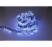 Lumière droite LED 16m 750L blanc chaud fil vert 24V constant ext. 3m