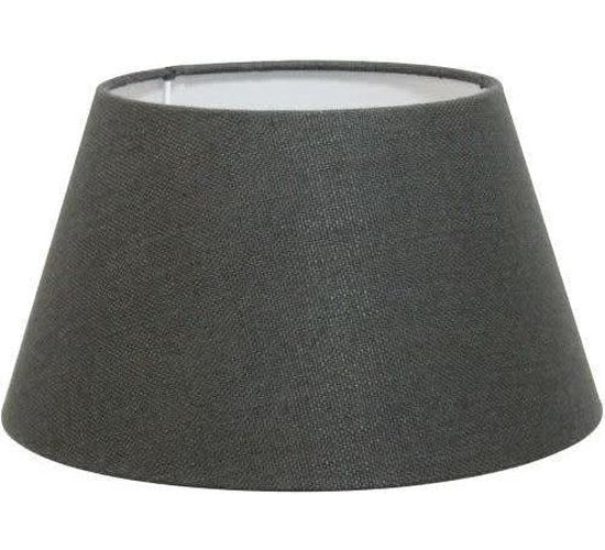 Light & Living - Abat-jour LIVIGNO - 20 x 15 x 13 cm - Gris