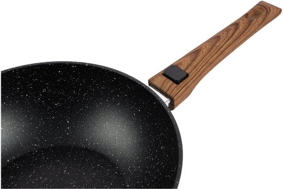 Gimex - Poêle wok - Induction - Poignée amovible - Ø 26 cm