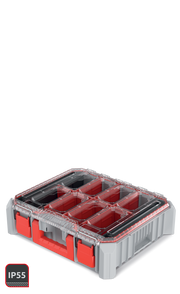 Kistenberg C BLOCK BRIDGE Cool Grey 4C Organisateur d'outils avec boîtes